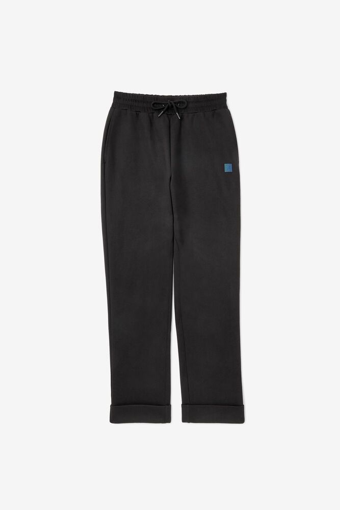 Fila Kyleigh Black Pants Womens - NZ 57906-NHBJ